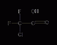 氯二氟乙酸结构式