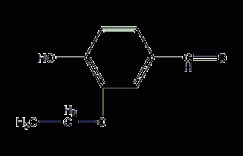 4-羟基-3-易氧基苯甲醛结构式