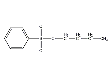 磺酸正丁酯结构式