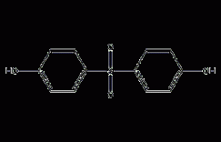 4,4'-二羟基二苯砜结构式