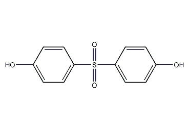 4,4'-二羟基二砜结构式