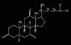 脱氢胆酸结构式