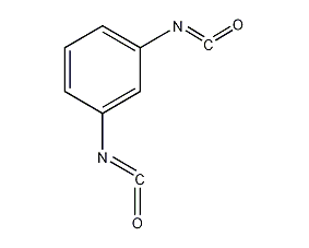 间二异氰酸酯结构式