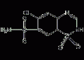 氯噻嗪结构式