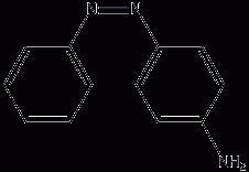 对氨基偶氮苯结构式
