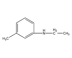 N-乙基间胺结构式