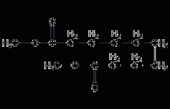 癸二酸二甲酯结构式