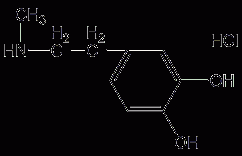 N-甲基多巴胺盐酸结构式