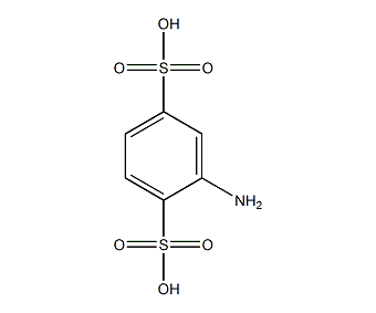 2,5-二磺酸胺结构式