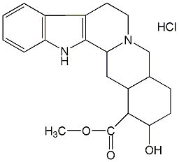 盐酸育亨宾结构式