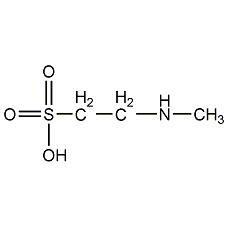 N-甲基牛磺酸结构式