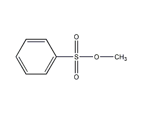 磺酸甲酯结构式