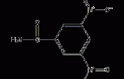 3,5-二硝基苯甲酰胺结构式