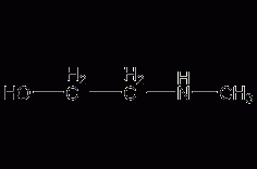 2-(甲胺基)乙醇结构式