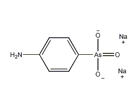 4-氨基胂酸钠结构式