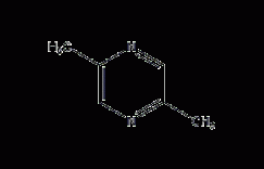 2,5-二甲基吡嗪结构式