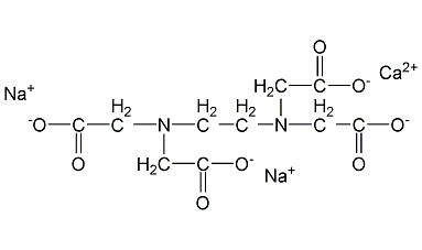 乙二胺基四钙二钠盐结构式