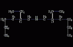 二(2-乙基己基)胺结构式