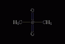 二甲基砜结构式