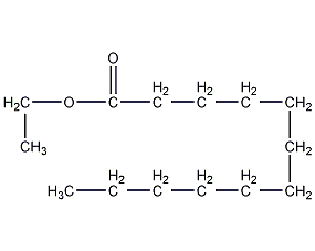 月桂酸乙酯结构式