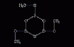 三甲氧基环硼氧烷结构式