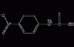 对硝基苯乙酸结构式