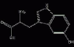 DL-5-羟基色氨酸结构式