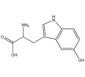 DL-5-羟基色氨酸结构式