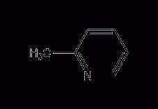 2-甲基吡啶结构式