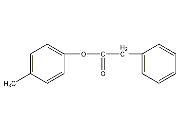 对甲酚酯结构式