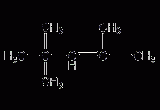 2,4,4-三甲基-2-戊烯结构式