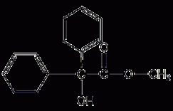 二苯乙醇酸甲酯结构式