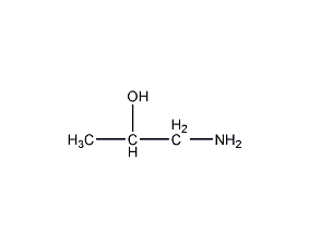 (±)-1-氨基-2-丙醇结构式