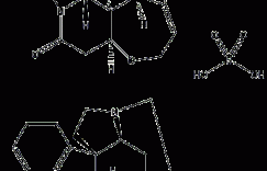士的宁半硫酸盐结构式