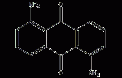 1,5-二氨基蒽醌结构式