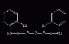 N,N'-二水杨醛-1,3-丙二胺结构式