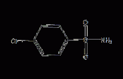 4-氯苯磺酰胺结构式