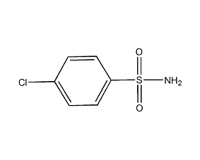 4-氯磺酰胺结构式