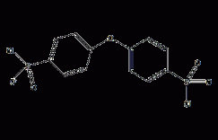 4,4'-氧代双(苯磺酰氯)结构式