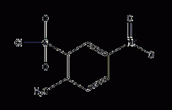 2-甲基-5-硝基苯磺酰氯结构式