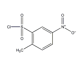 2-甲基-5-硝基磺酰氯结构式