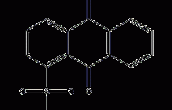 蒽醌-1-磺酸钠结构式