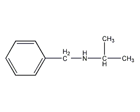 N-异丙基苄胺结构式