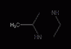 2-甲基哌嗪结构式