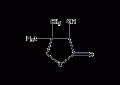 DL-泛酰内酯结构式