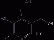 盐酸吡哆辛结构式