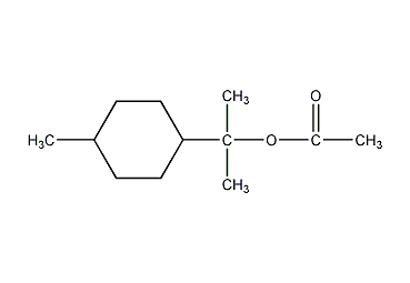 二氢松香醇醋酸酯结构式