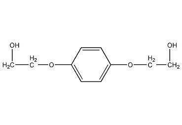 对二酚二羟乙基醚结构式