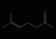6-甲基-5-庚烯-2-酮结构式