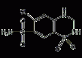 氢氯噻嗪结构式